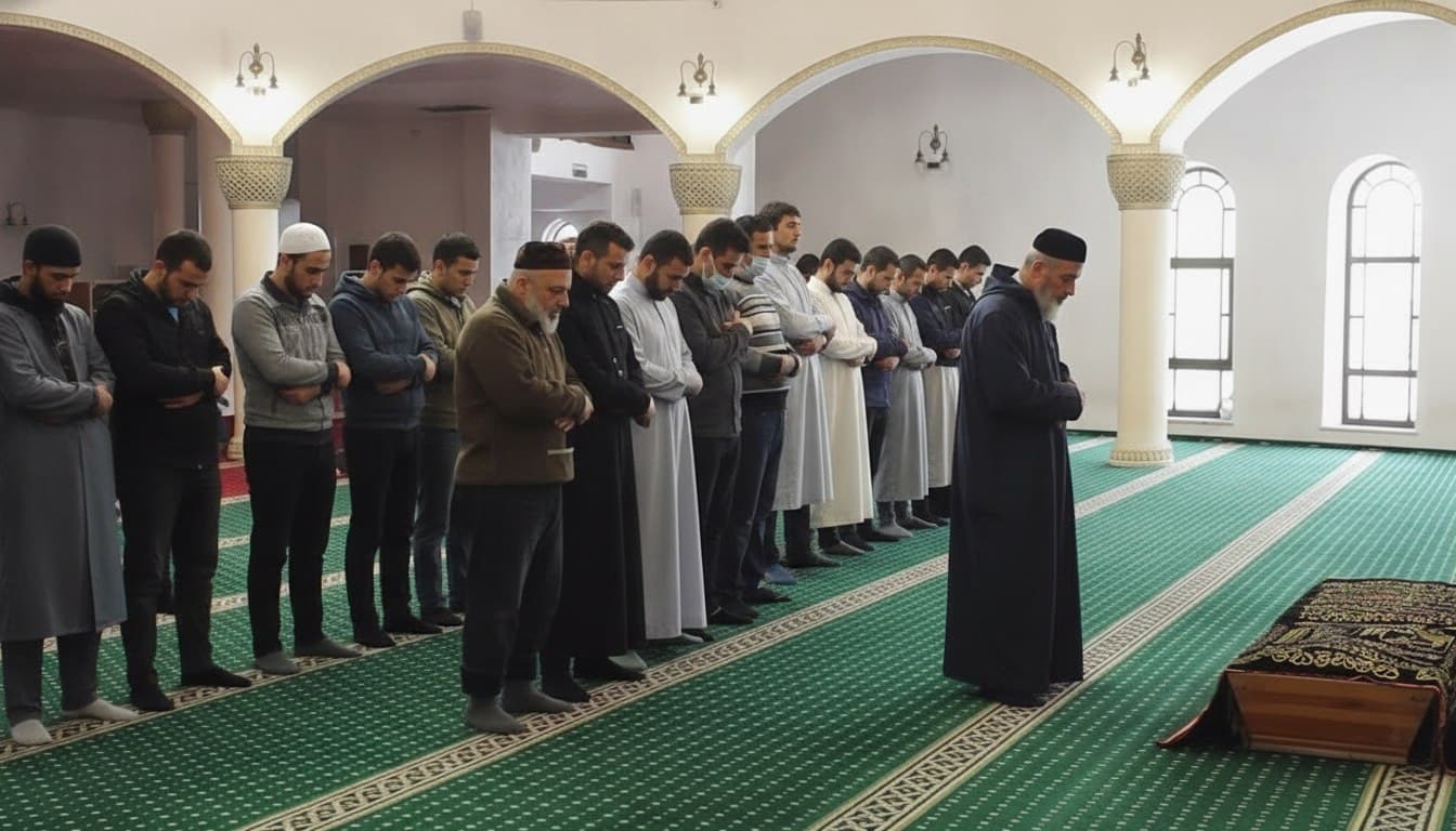 Джаназа (похоронная молитва), помощь во всех этапах
